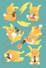 __hau_and_alolan_raichu_pokemon_and_1_more_drawn_by_furukawa_raku__2fb617544aaf0b772ee2920c1ab11368