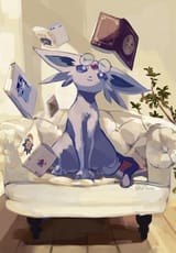 __eevee_gengar_espeon_starmie_and_seel_pokemon_drawn_by_bbibebe__56ea08f9888653a16011d254124084fc