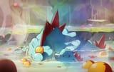 __totodile_and_feraligatr_pokemon_drawn_by_slim_sl1m_skull__167416da487fa72c9754c5c99f96f5de