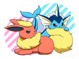 Tail nibble (fluffy edition)