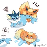 Nibbling gone wrong Flareon Edition