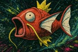 20250805_1512_Magikarp Punk Art_simple_compose_01k1xxq60xfq8rg5w2g9c95j70