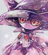mismagius with cupcake