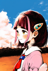 1girl, Pokemon, Lacey (pokemon), portrait, pink hair, from side s-378677031