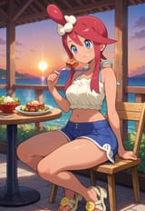 skyla_dinner