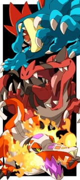 __feraligatr_skeledirge_krookodile_and_fire_bird_pokemon_drawn_by_45_maruyaki45__sample-3b6df07a47dda8ed8c47ca8103c27bf1
