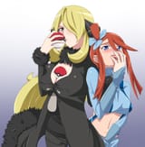 __cynthia_and_skyla_pokemon_and_2_more_drawn_by_yoshida_keiji__255dd98d7d1c6cda83535e0b6ee3c0b2