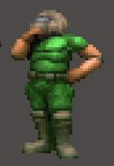Doomguy Thinking