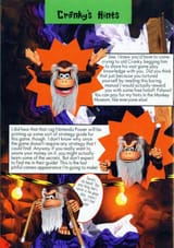Cranky&#039;s Hints (Donkey Kong Country 2 - Diddy&#039;s Kong Quest (USA) Manual)