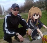 slav with waifu