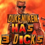 duke nukem has three dicks
