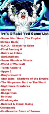 yeti games