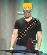 John Carmack as Duke Nukem