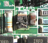 exploding capacitors