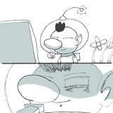 72095 - colored olimar parody pikmin