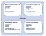WAIS-IV test structure