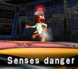 Ape Escape Senses Danger