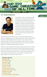 Screenshot 2025-07-12 at 16-21-25 IGN - 50. Keiji Inafune