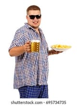 contented-fat-man-beer-chips-260nw-695734735