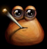 pou smoking