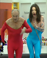George Galloway and Pete Burns