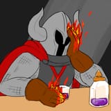 Firestorming Quartz Flask