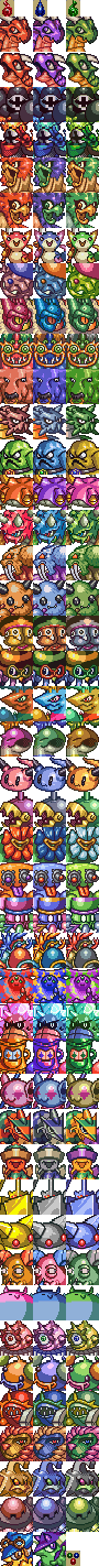 PlayStation - Azure Dreams - Monster Portraits
