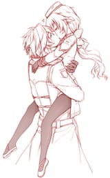 Rean x Towa 4 sketch by はくれぐ