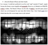 brand of ronis