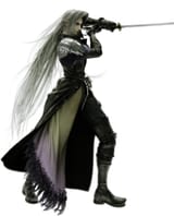 Sephiroth CG render dissidia