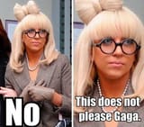 This doesn&#039;t please Gaga