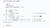 Quake - Quick Reverse Square Root
