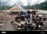 living-in-the-past-stepping-back-in-time-a-group-of-15-all-volunteers-G55JF7