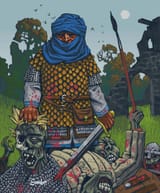 Battle Brothers Southern brother against undead