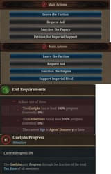 TT69 actions end reqs