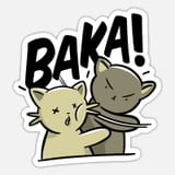 baka-anime-shirt-baka-idiot-kitty-slap-sticker