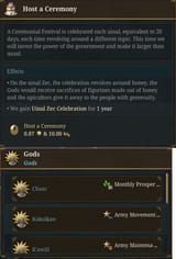TT71 host ceremony gods