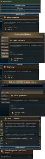 TT72 yanantin actions