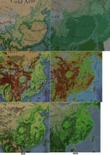 TM23 climate topography vegetation old new