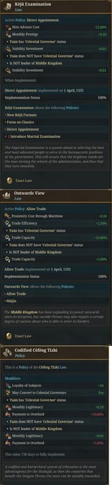 TT73 laws policy
