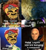 Haha Legate you have betrayed my Legion for some AI pussy