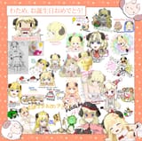 Tsunomaki Pasture Club Watame Birthday Canvas 2021 Watamelon