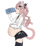 preg milk nyan