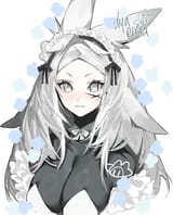 Rikku maid
