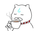 35P sipping tea