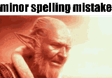 minor spelling mistake