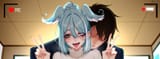 51160-3489812728-obj shep, mamaloni, rei _(sanbonzakura_), (honjou raita_0.65), 1girl, elira pendora _(3rd costume_), heterochromia, ribbed sweat