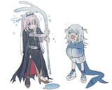 __gawr_gura_mori_calliope_gawr_gura_and_mori_calliope_hololive_and_1_more_drawn_by_quasarcake__c66b550afdb14e9d692245a156801798