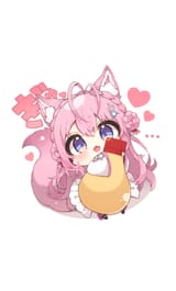 koyo chibi sticker mayo bottle cute