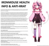 ironmouse health info and anti-rrat